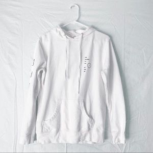 Tøp Twenty One Pilots Sit in Silence White Hoodie